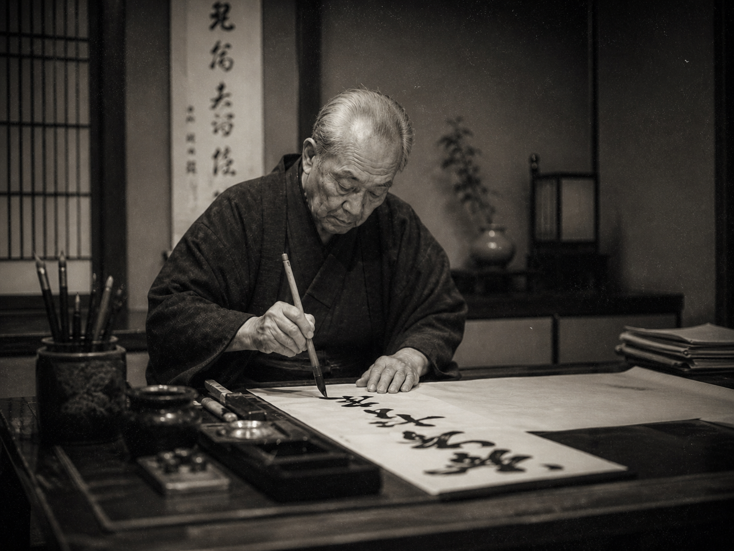 Kanji stroke order practice